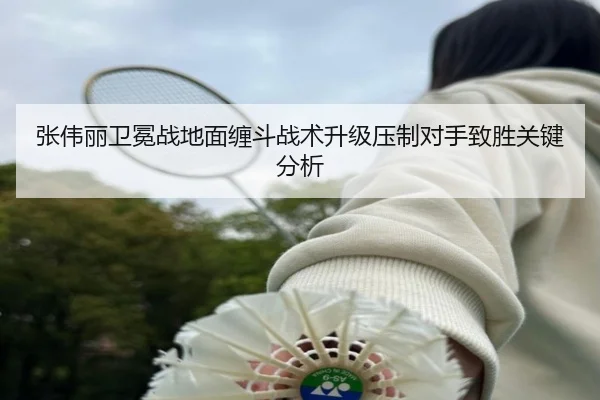 张伟丽卫冕战地面缠斗战术升级压制对手致胜关键分析